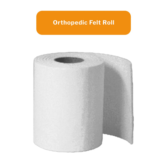 McKesson White Wool / Rayon Adhesive Orthopedic Felt Roll
