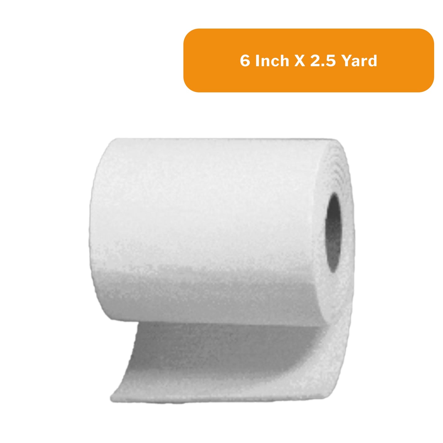 McKesson White Wool / Rayon Adhesive Orthopedic Felt Roll