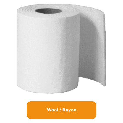 McKesson White Wool / Rayon Adhesive Orthopedic Felt Roll
