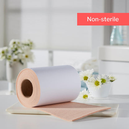 McKesson Tan Wool / Rayon Adhesive Orthopedic Felt Roll, 6 Inch x 2.5 Yard