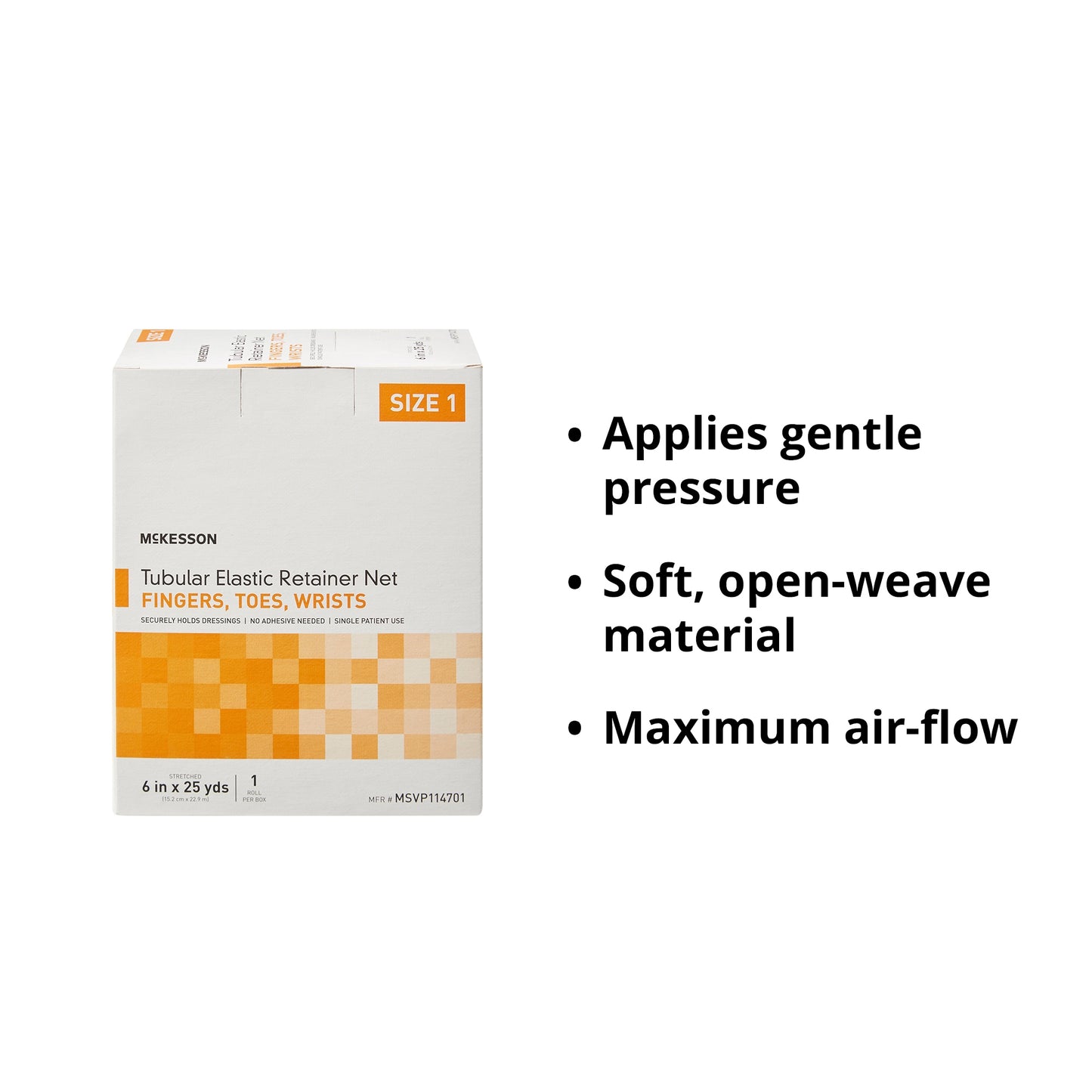 McKesson Tubular Bandage, Size 1