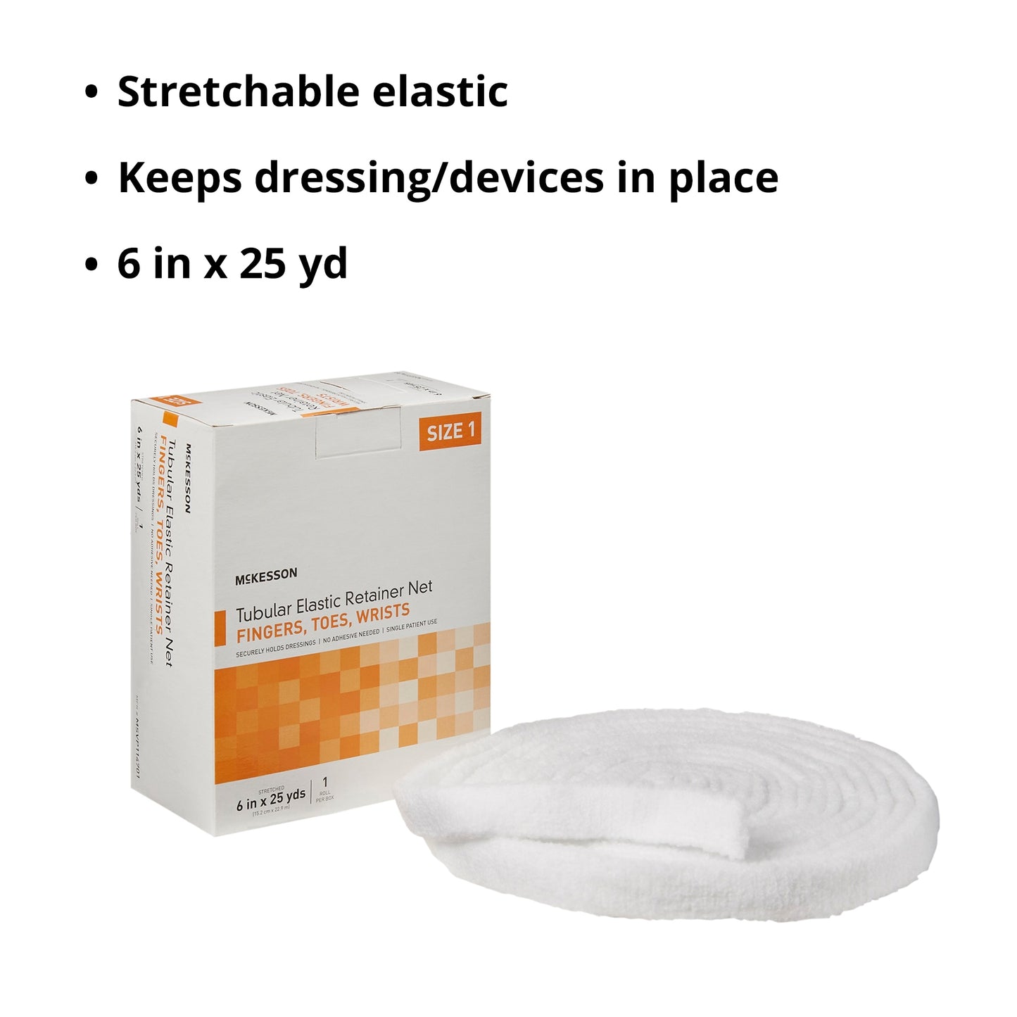 McKesson Tubular Bandage, Size 1