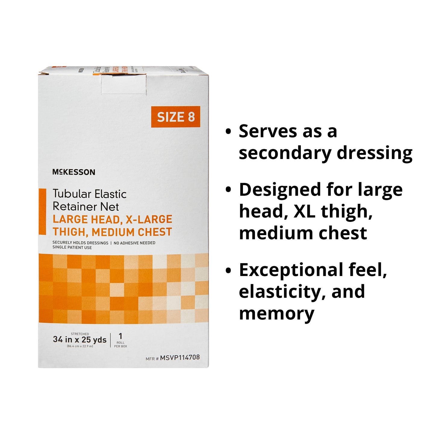 McKesson Tubular Bandage, Size 8