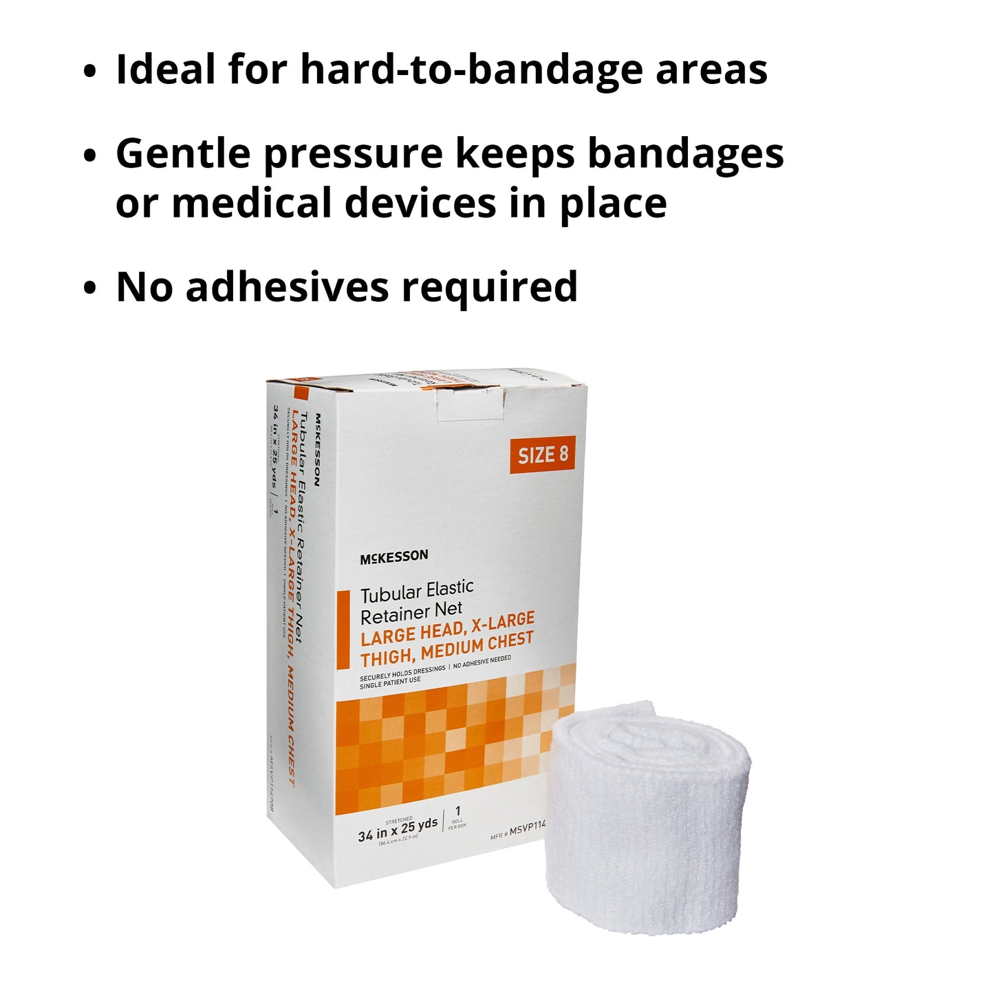 McKesson Tubular Bandage, Size 8