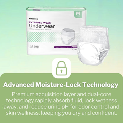 McKesson Extended Wear Maximum Absorbency Underwear