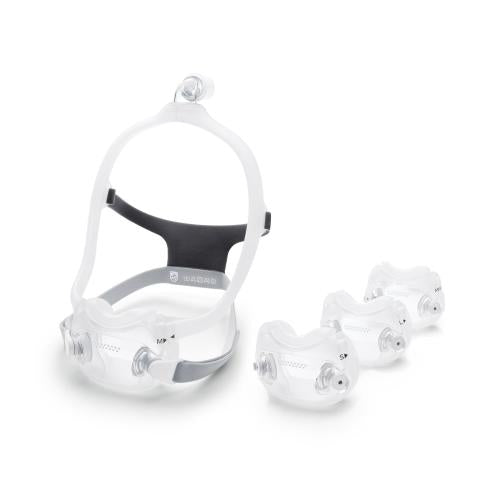 DreamWear Full Face Mask FitPack with Headgear and 4 Cushions