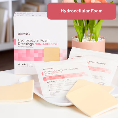McKesson Nonadhesive without Border Foam Dressing
