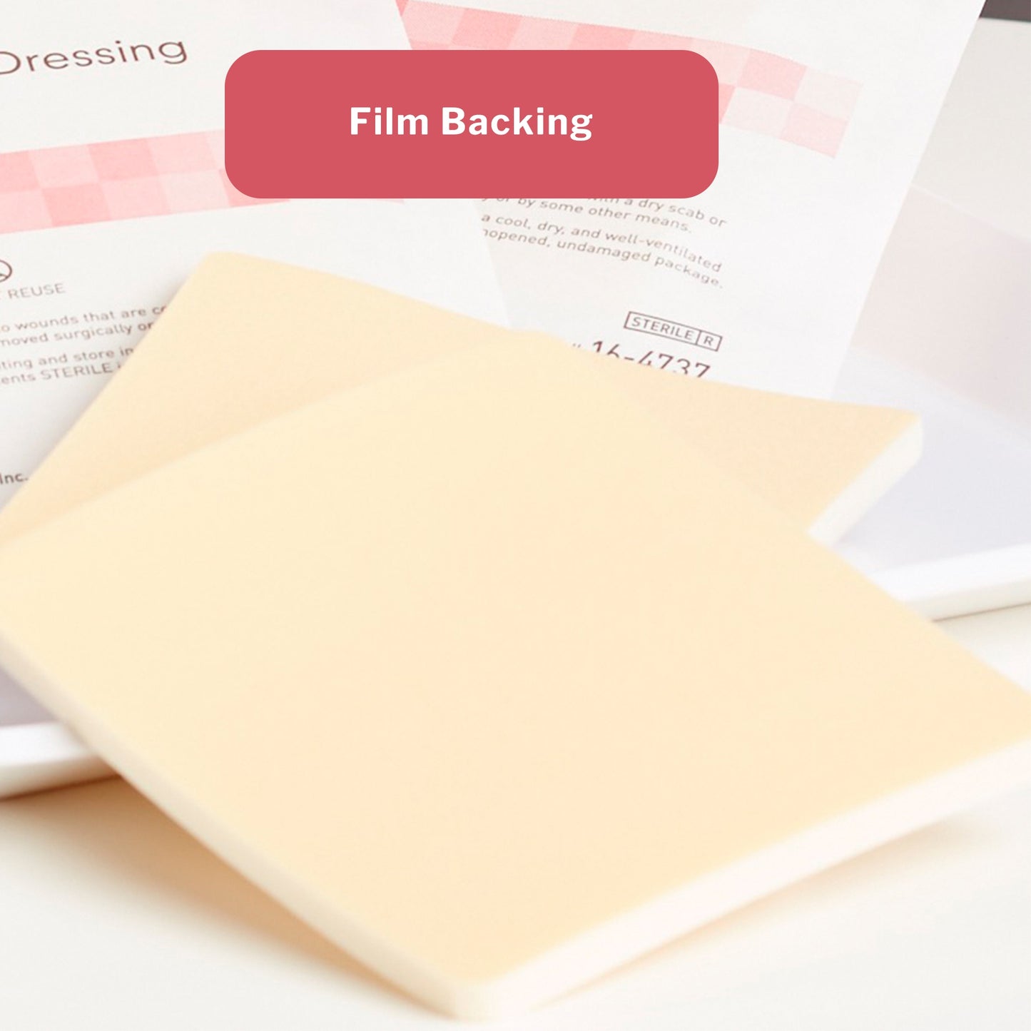 McKesson Nonadhesive without Border Foam Dressing