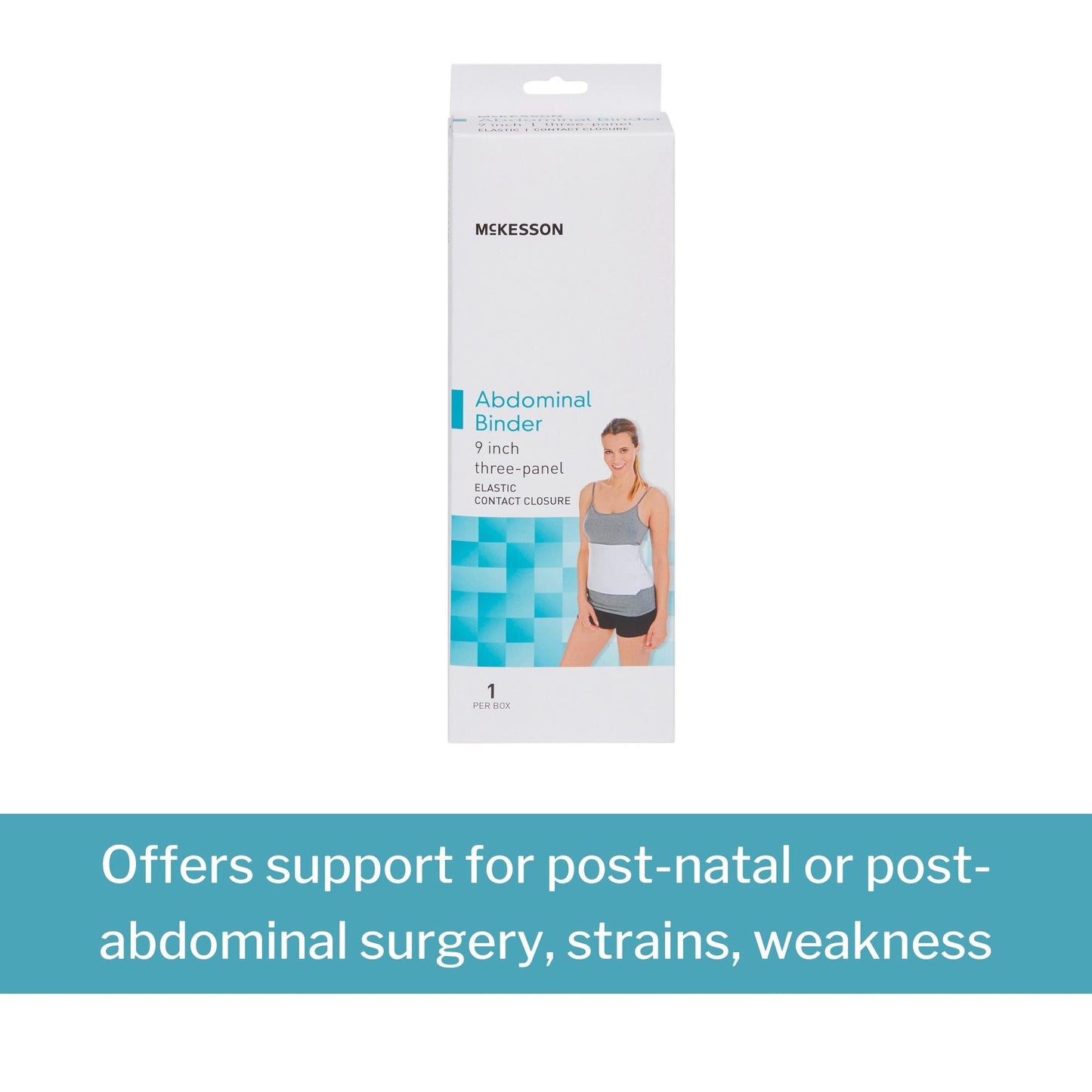 McKesson Three-Panel Abdominal Support, Small / Medium