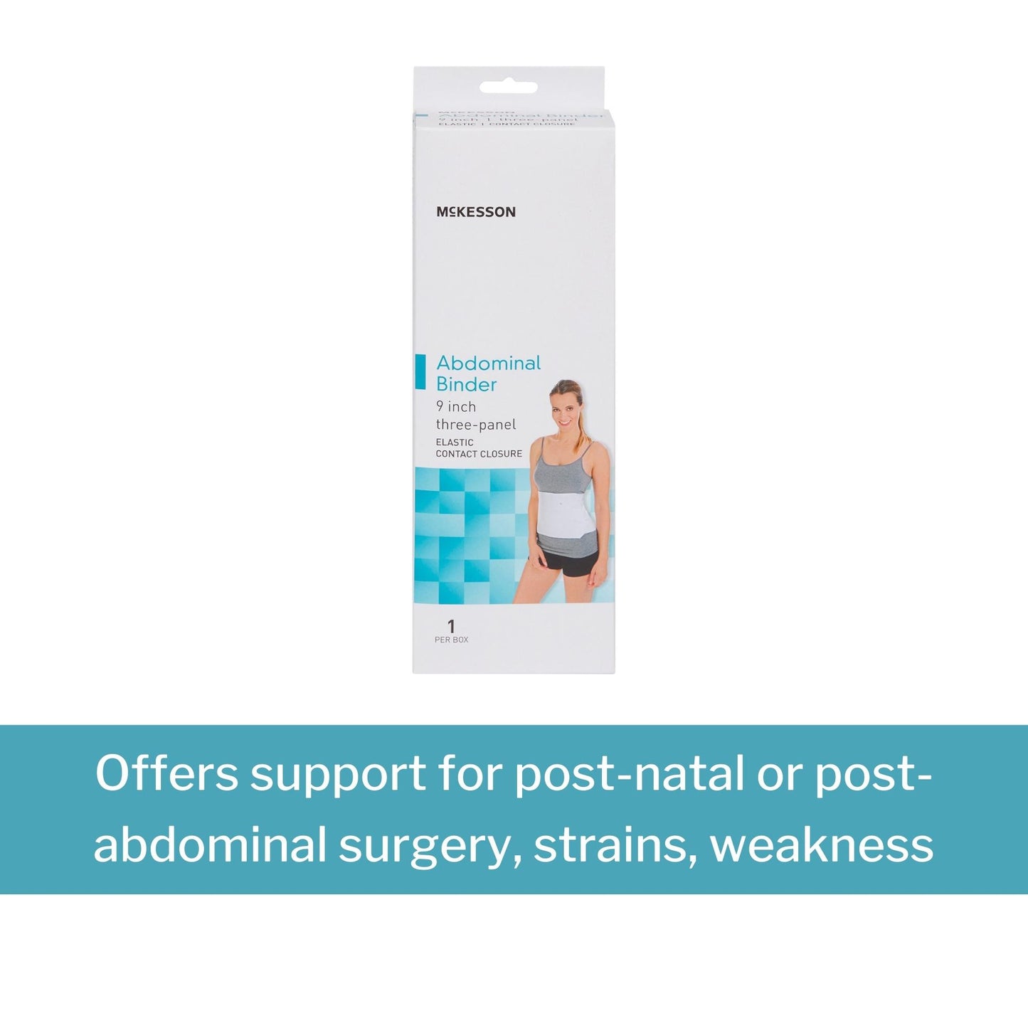 McKesson 3-Panel Abdominal Support, Medium / Large