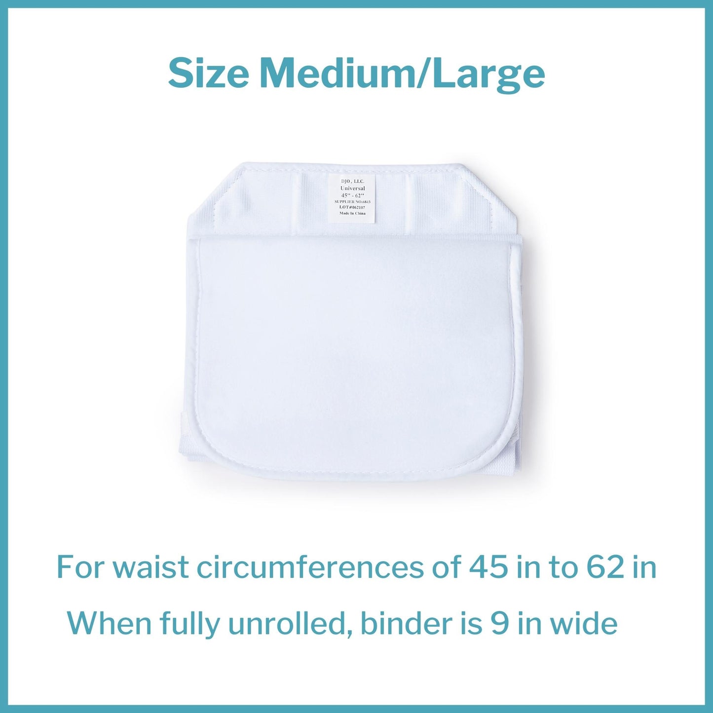 McKesson 3-Panel Abdominal Support, Medium / Large