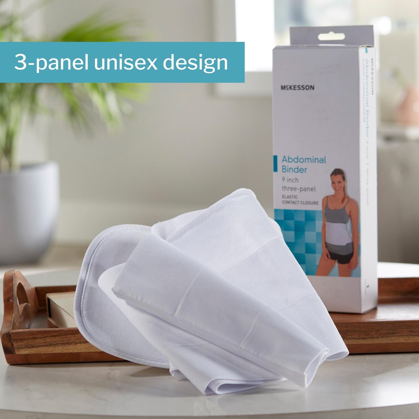 McKesson Three-Panel Abdominal Binder, Large / Extra Large