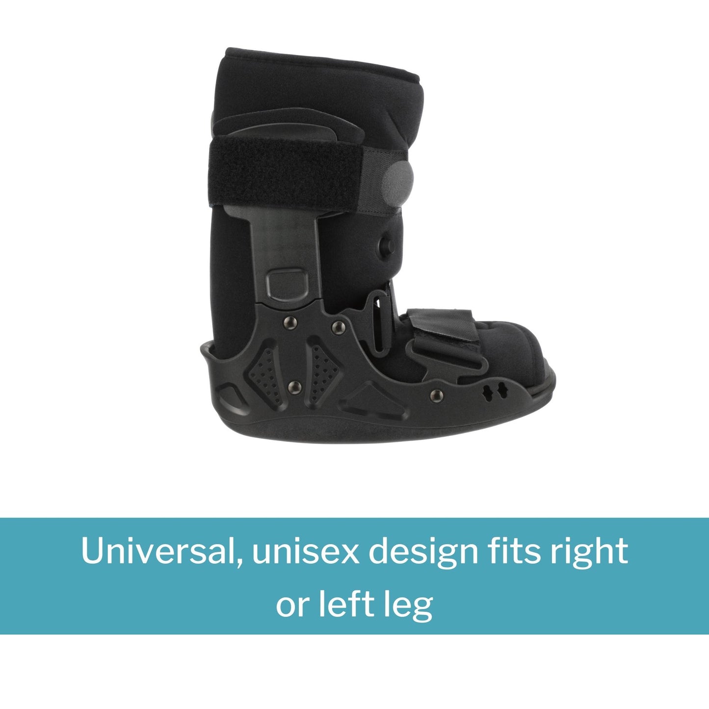 McKesson Pneumatic / Adjustable Air Walker Boot, Black
