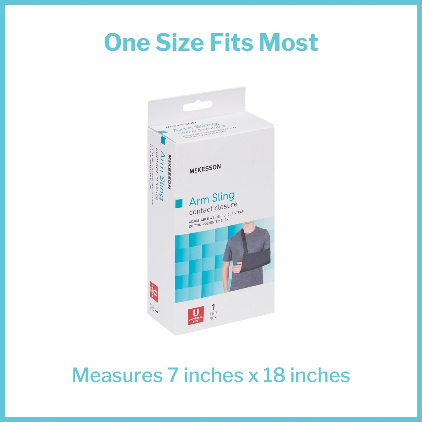 McKesson Arm Sling, One Size Fits All