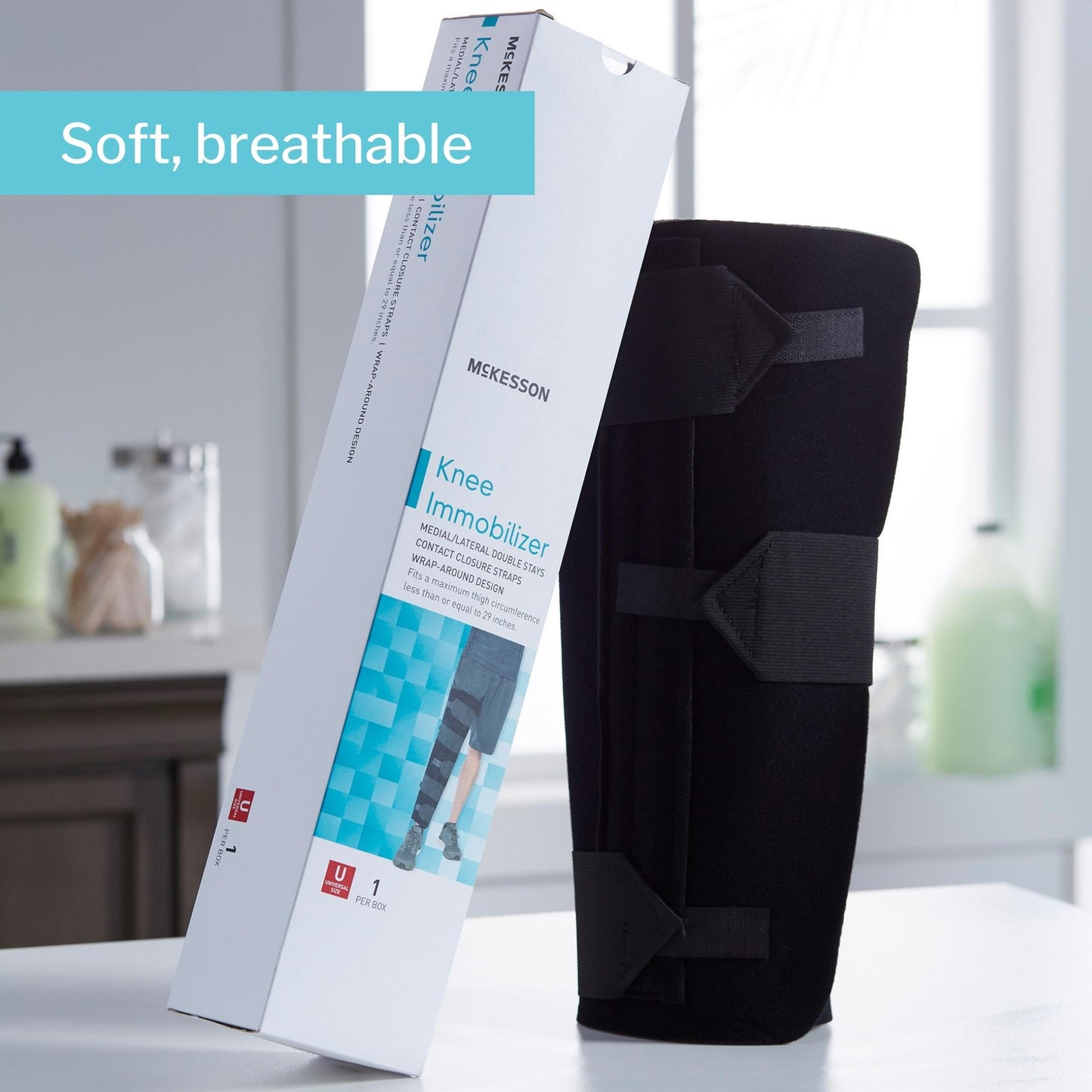 McKesson Knee Immobilizer, 16-Inch Length