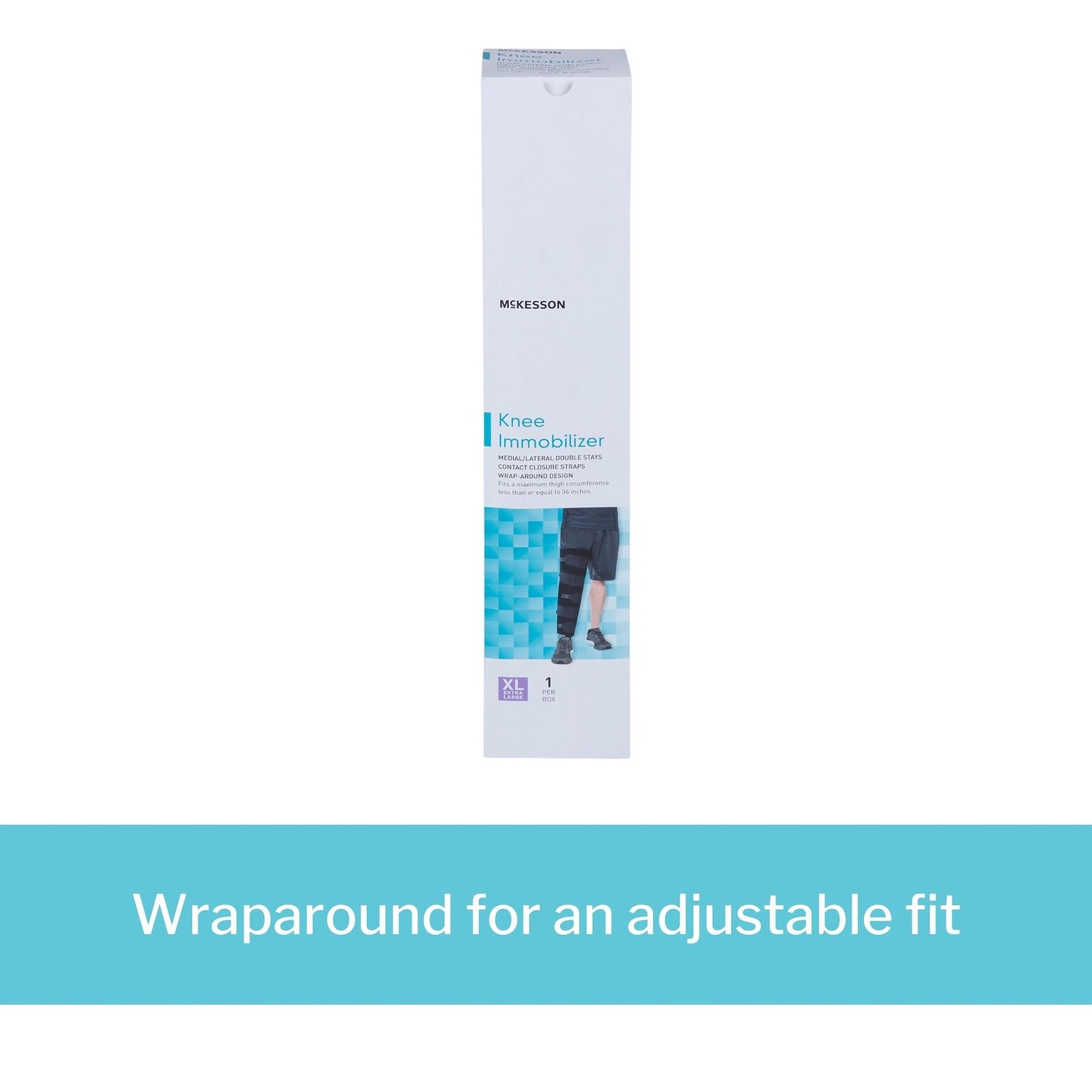 McKesson Knee Immobilizer, 18-Inch Length