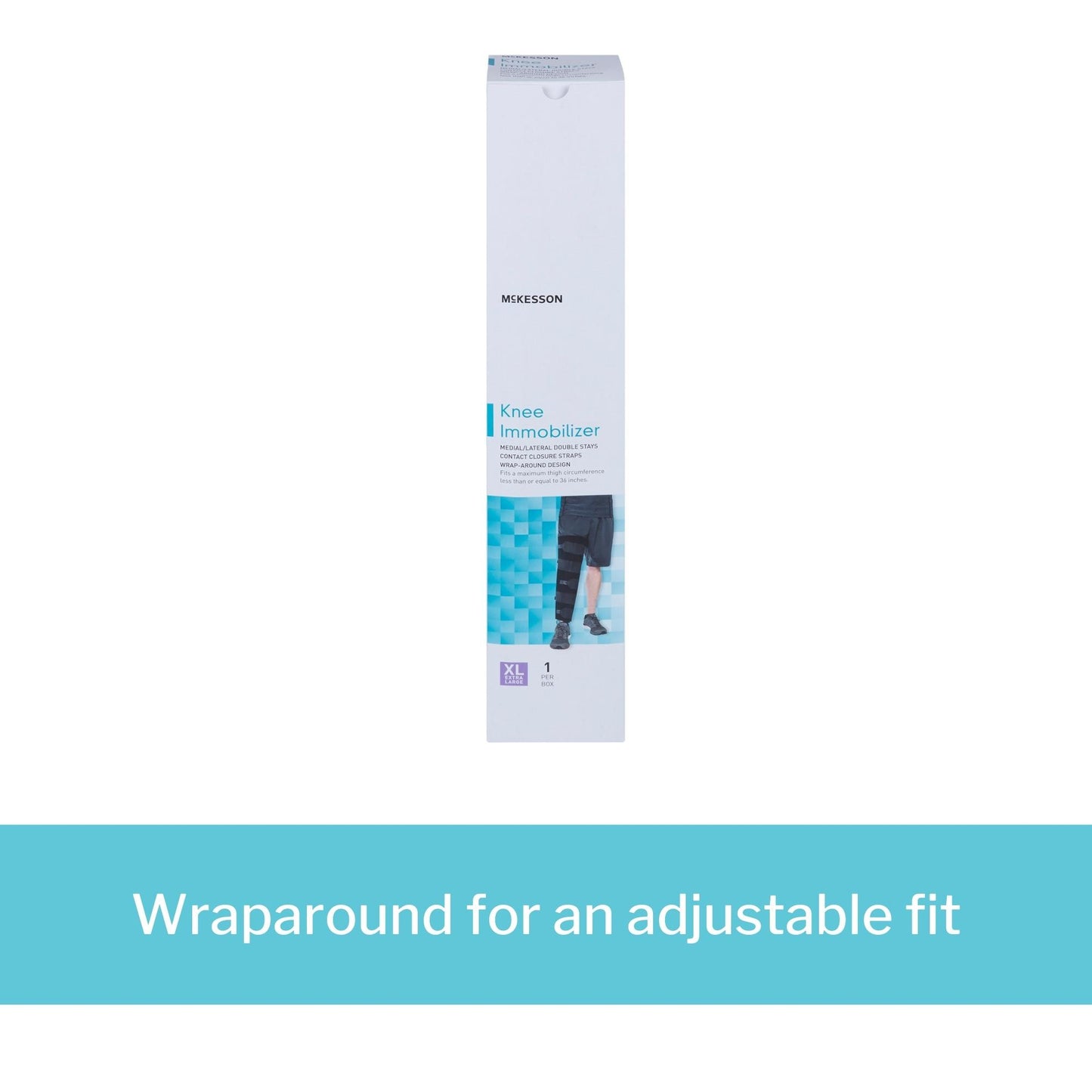 McKesson Knee Immobilizer, 20-Inch Length