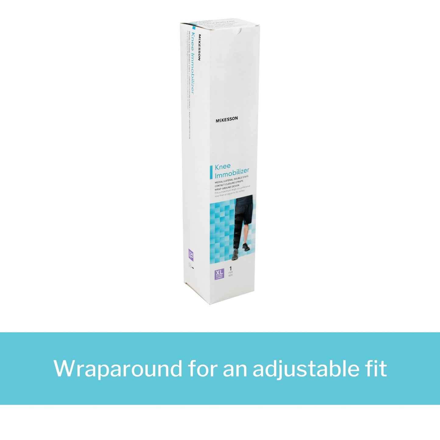 McKesson Knee Immobilizer, 22-Inch Length