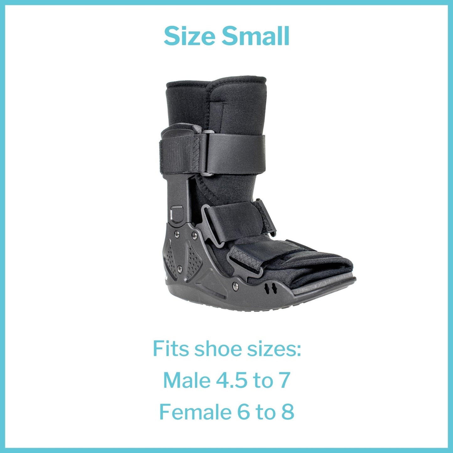 McKesson Standard Walker Boot, Black