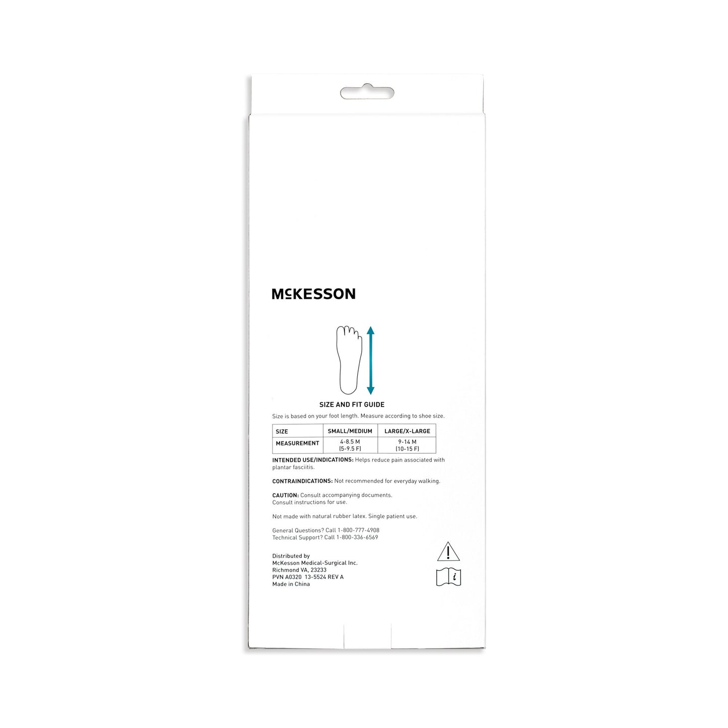 McKesson Low Profile Dorsal Night Splint