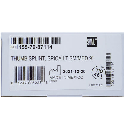 McKesson Left Thumb Splint