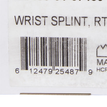 McKesson Right Wrist Splint with Single One-Pull Design, One Size Fits Most