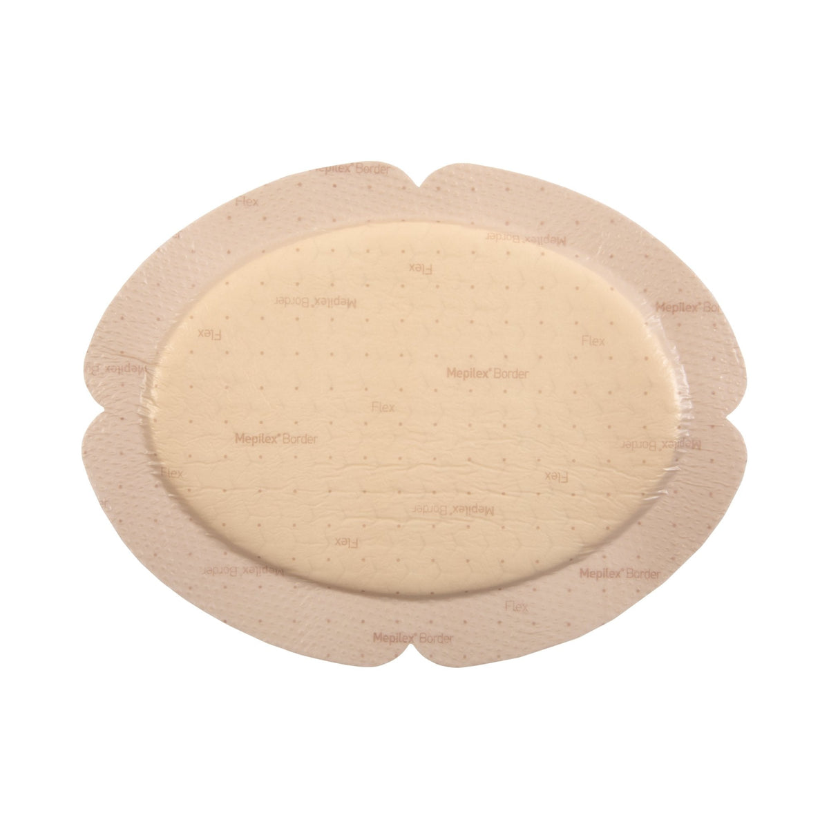 Mepilex Border Flex Silicone Foam Dressing Oval