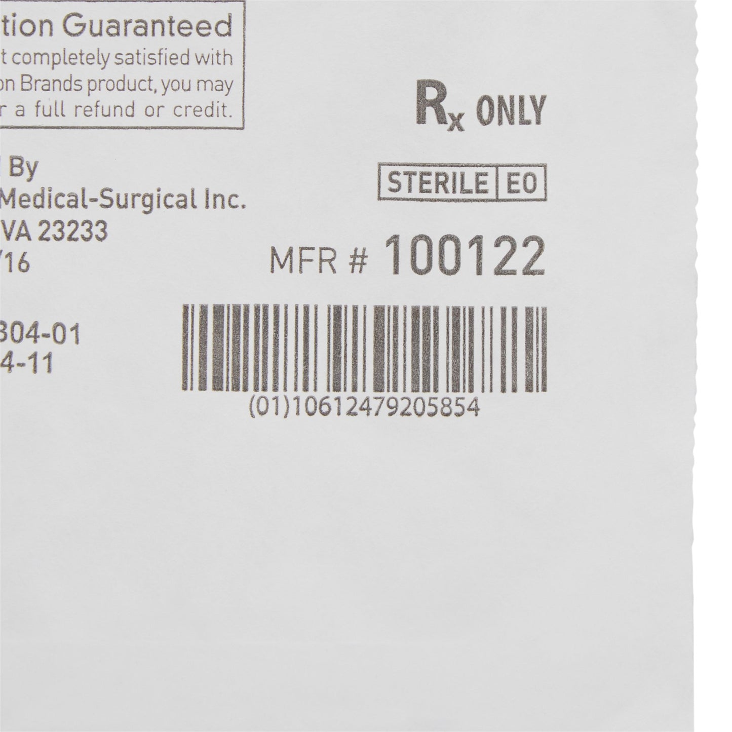McKesson Irrigation Tray With Piston Syringe