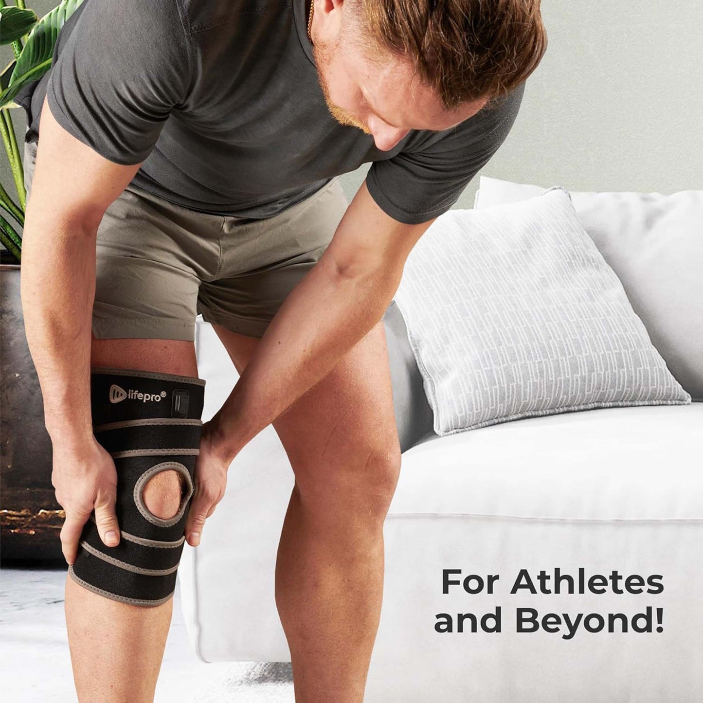 BioRecover™ Light Therapy Knee Brace, One Size Fits Most