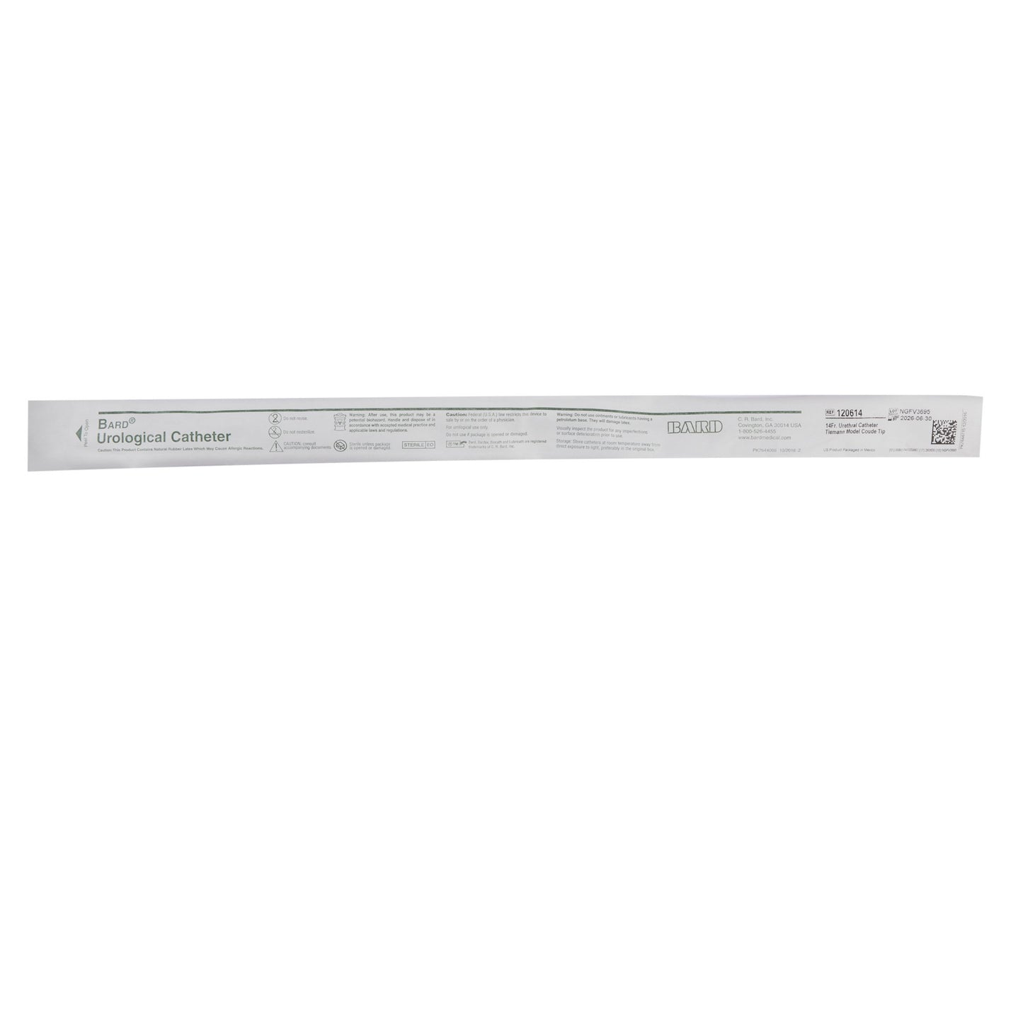 Bard® Urethral Catheter, Coudé Tip
