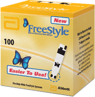 FreeStyle Blood Glucose Test Strip 100 Count
