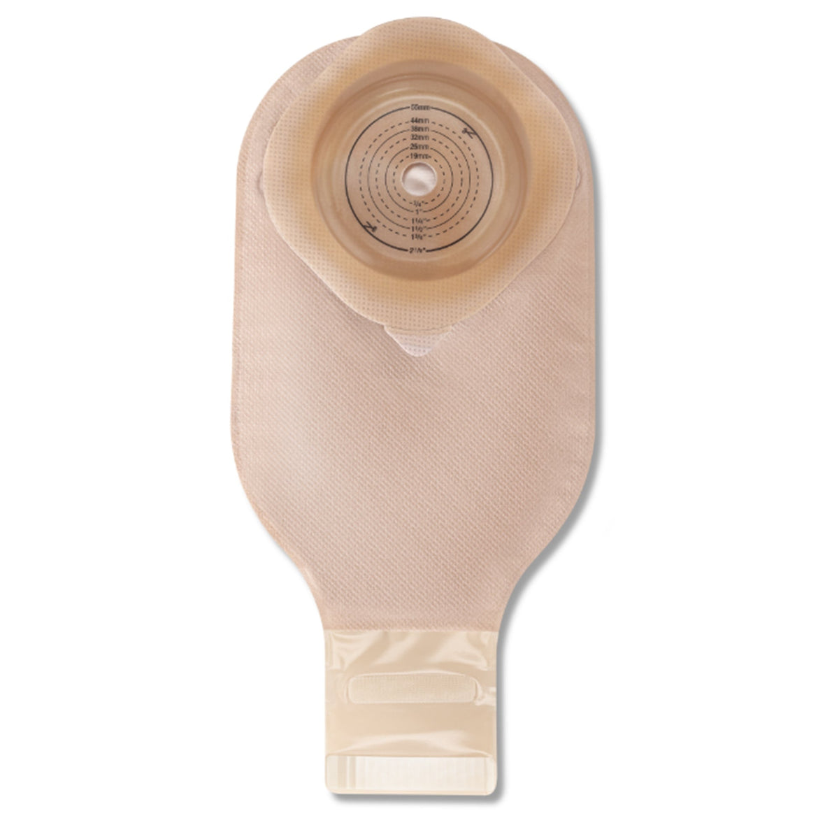 Premier CeraPlus One-Piece Soft Convexity Drainable Pouch Full Border Cut-to-Fit 2-1/8" Transparent With Filter 5 Count