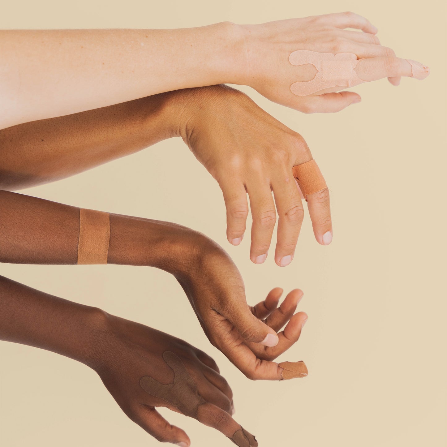 Tru-Colour Skin Tone Adhesive Bandages for Fair Skin Tone Shades