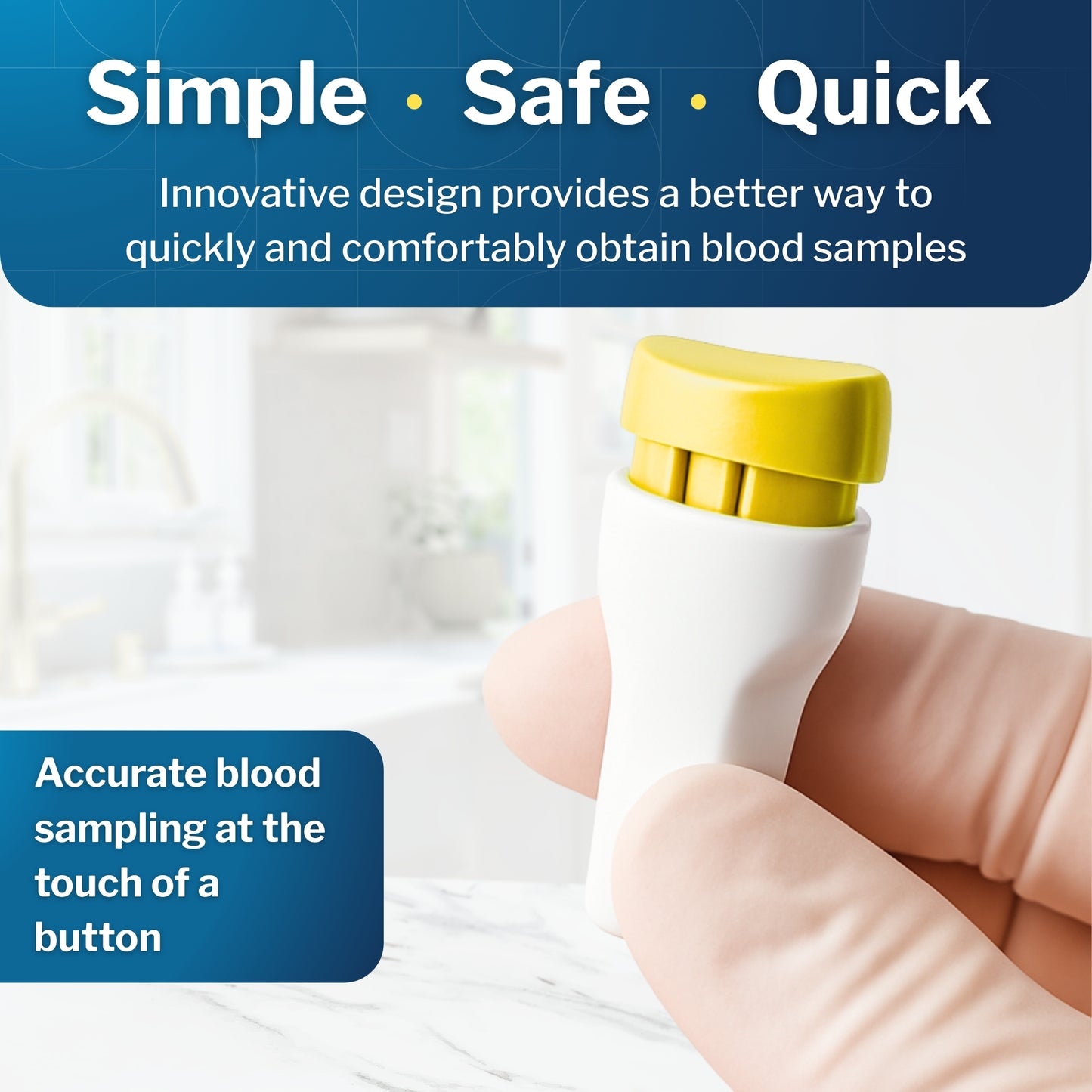 McKesson Push Button Safety Lancet