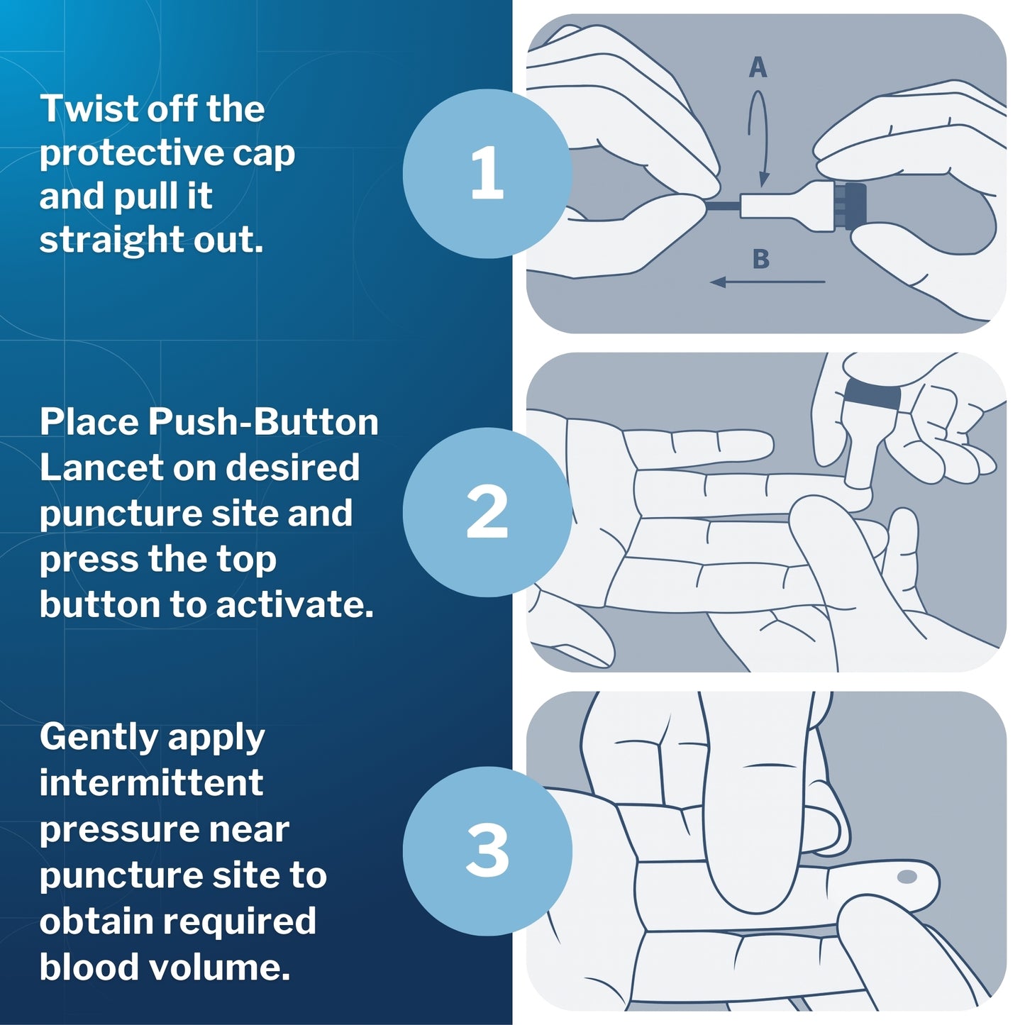 McKesson Push Button Safety Lancet