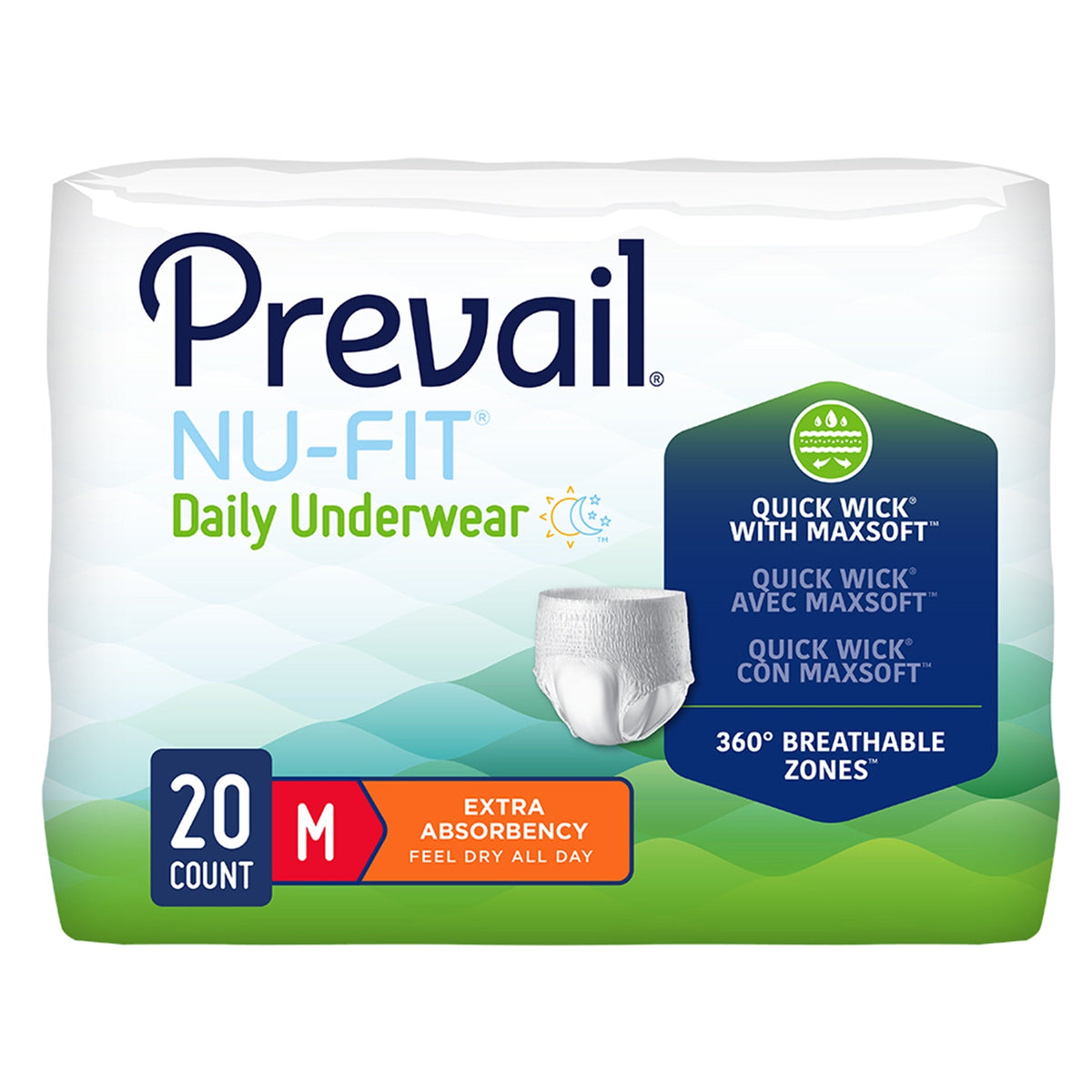 Prevail Nu-Fit Underwear