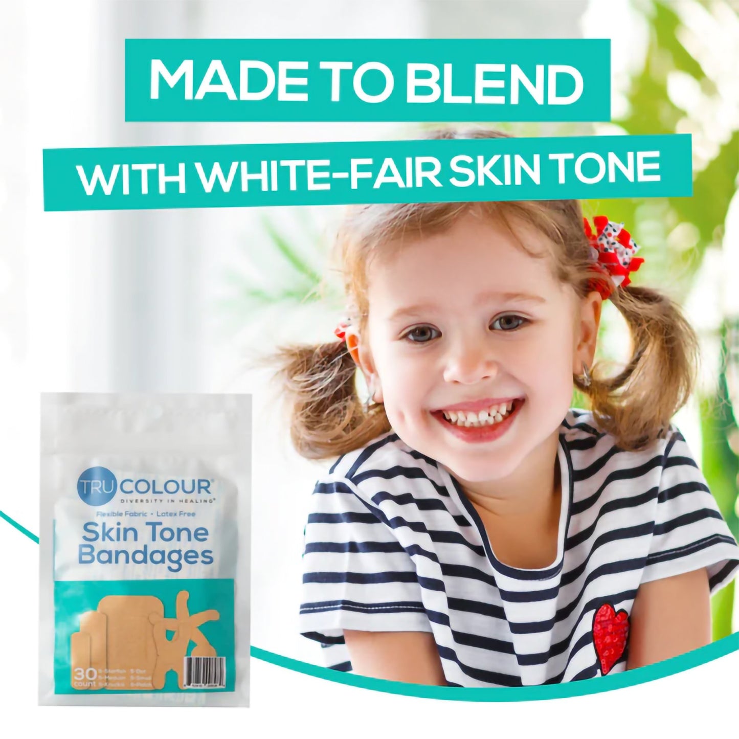 TruColour® Beige Adhesive Strip, Assorted Shapes and Sizes