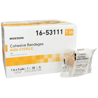 McKesson Self-adherent Closure Cohesive Bandage, Tan