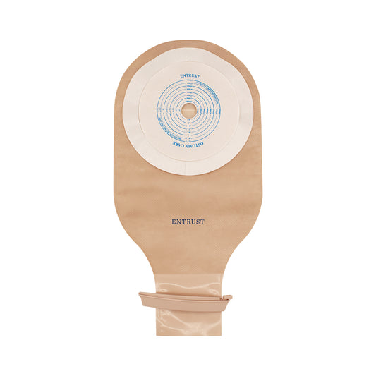 Entrust One-Piece Drainable Pouch Cut-to-Fit (3/4" - 2-1/2") Filter Beige Extended Wear