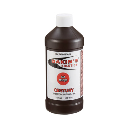 Dakins® Solution Half Strength Antimicrobial Wound Cleanser, 16-Ounce Bottle