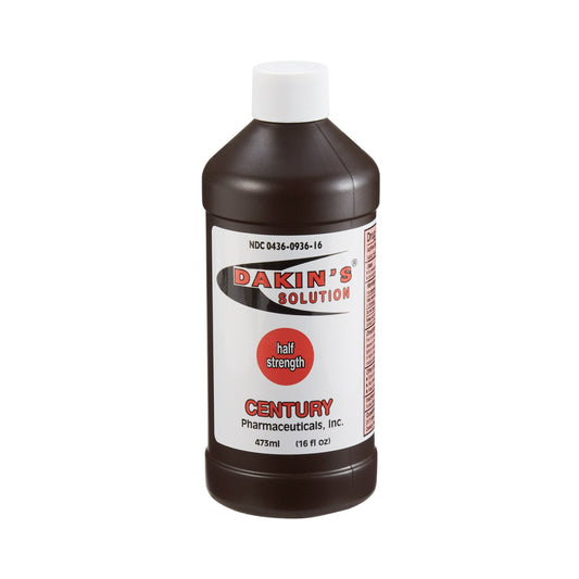 Dakins® Solution Half Strength Antimicrobial Wound Cleanser, 16-Ounce Bottle