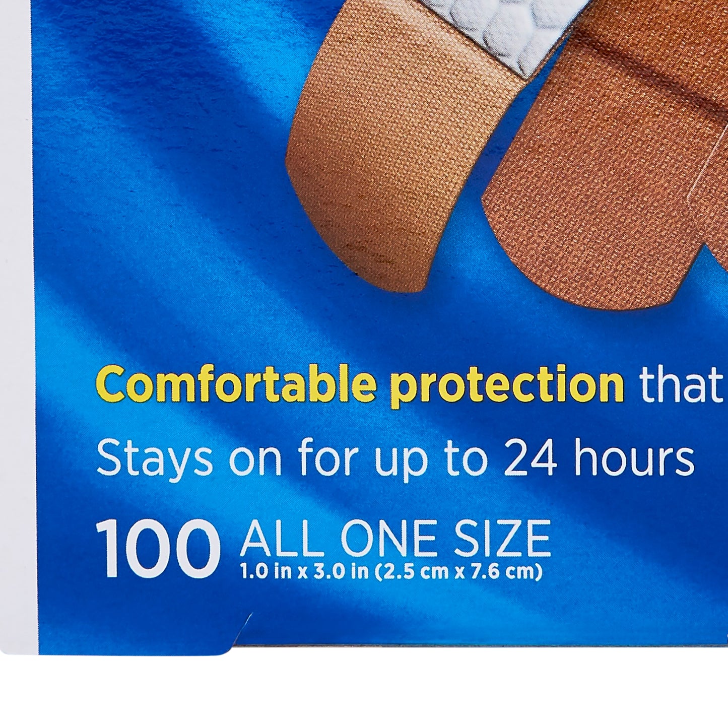Kenvue - Band-Aid® Flexible Fabric Tan Adhesive Strip, 1 x 3 Inch