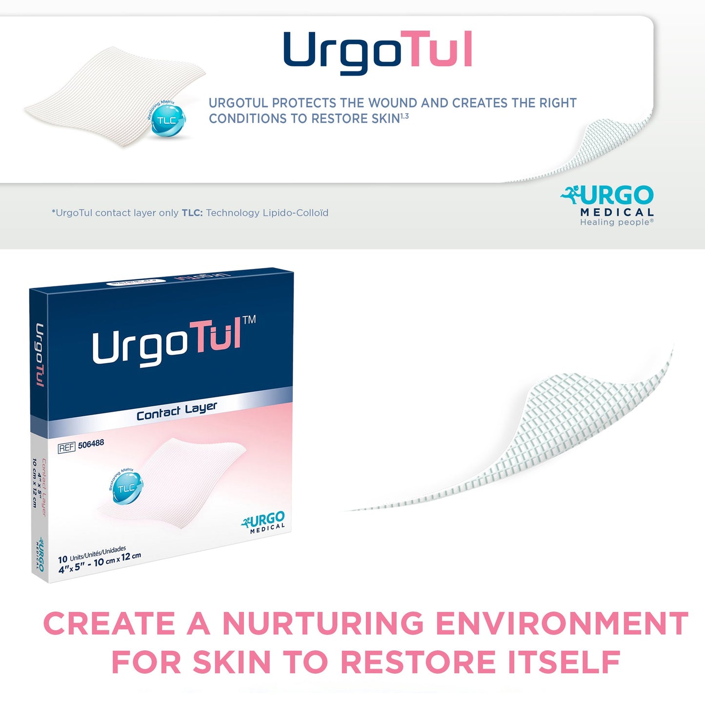 UrgoTul™ Impregnated Contact Layer Dressing
