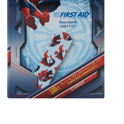 American White Cross Stat Strip Adhesive Strip, 3/4 x 3 Inch