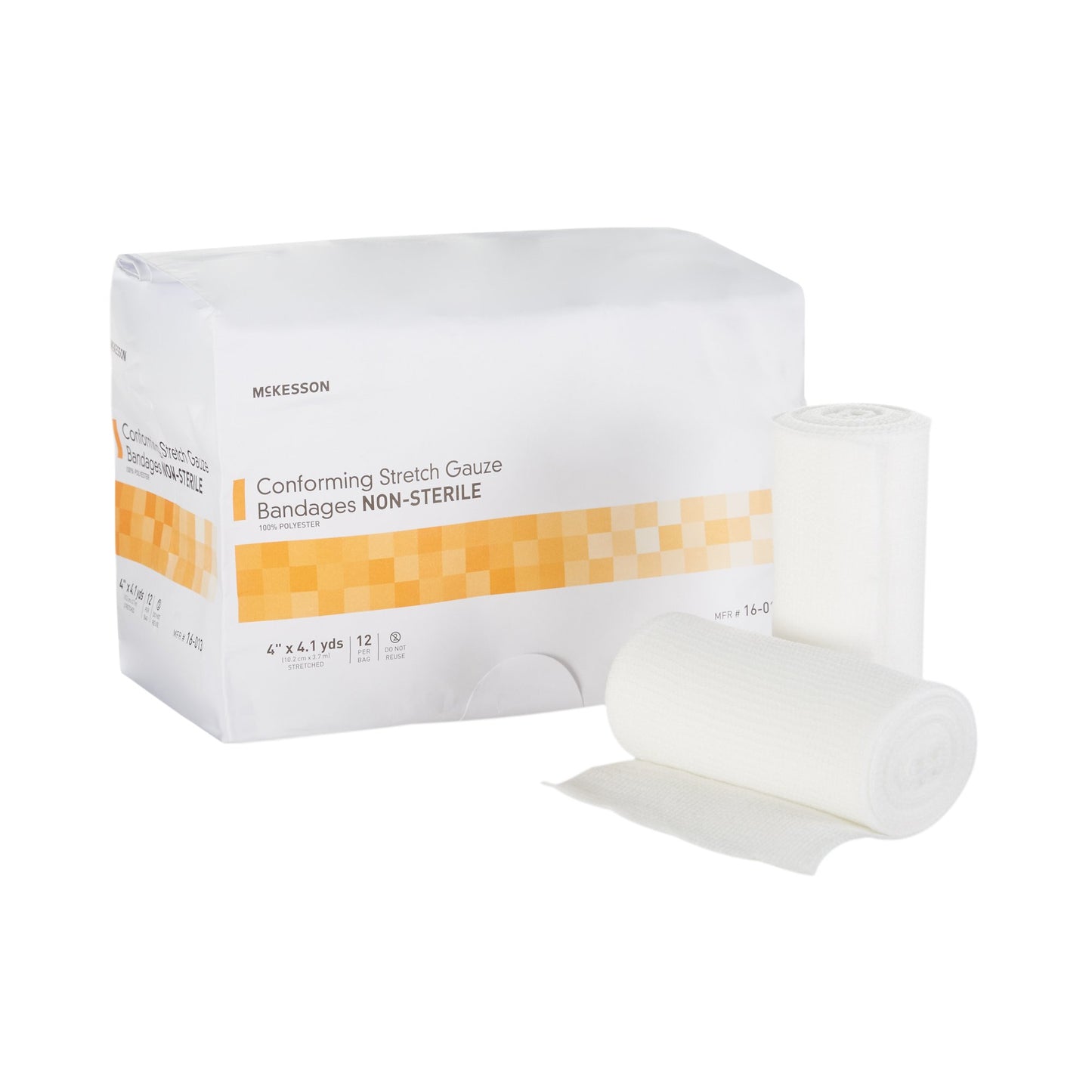 McKesson Conforming Bandage, White