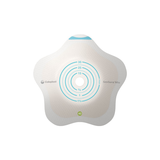 Sensura Mio Click Convex Flip 2-Piece Barrier, Pre-Cut 3/4 ", Green 5ct