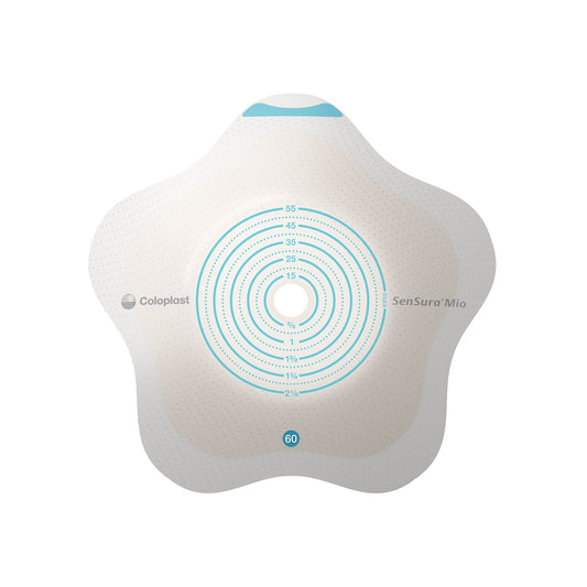 Sensura Mio Click Convex Flip 2-Piece Barrier, Pre-Cut 1-9/16 ", Blue 5ct