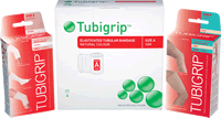 Tubigrip Elasticated Tubular Bandage Natural Size D 3" x 10 Yards (Large Arm Medium Ankle Small Knee)