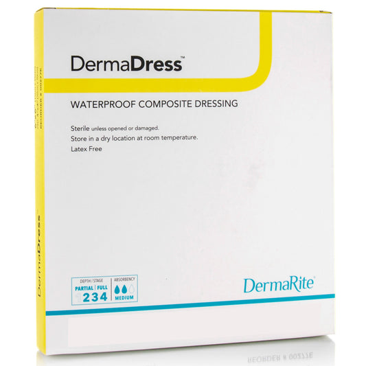 DermaDress™ Composite Dressing, 4 x 4 Inch
