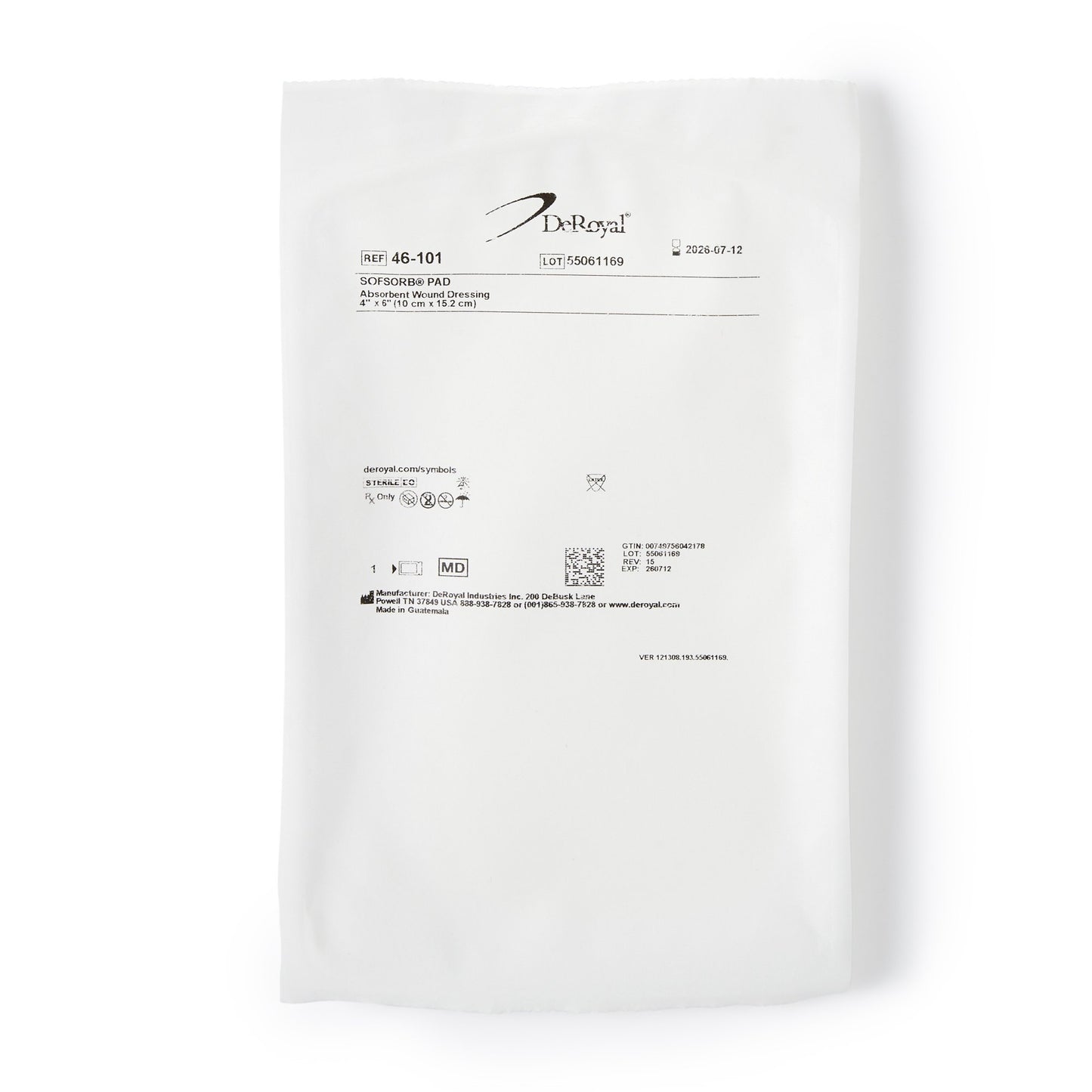 Sofsorb® Absorbent Wound Dressing